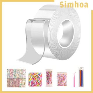 [SIMHOA] หลอดและลูกปัด ไม่ทิ้งรอย ใช้ซ้ําได้ สําหรับห้องเรียน DIY