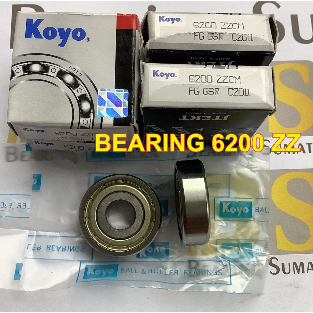 KOYO แบริ่ง 6200 ZZCM แบริ่ง Laher 6200ZZ แบริ่ง Freehub