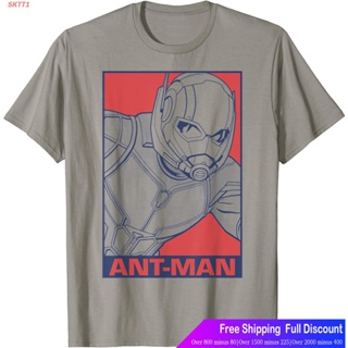 SKTT1 Marvelเสื้อยืดยอดนิยม Marvel Avengers Endgame Ant-Man Pop Art Graphic T-Shirt Marvel Sports T-shirthrQ_08
