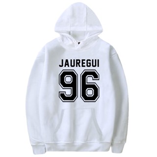 เสื้อกันหนาวลําลอง มีฮู้ด พิมพ์ลายนักร้อง Lauren Jauregui แฟชั่นฮาราจูกุ สไตล์ฮิปฮอป สําหรับผู้ชาย และผู้หญิง