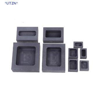 UTZN> แม่พิมพ์แท่งแท่งแท่งหมุนได้สําหรับ Melg Gold Silver Casg Rinning ใหม่