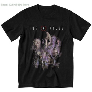 เสื้อยืดพิมพ์ลายแฟชั่น เสื้อยืดแขนสั้น ผ้าฝ้าย พิมพ์ลาย The X Files The Truth Is Out Have Alien สไตล์คลาสสิก ของขวั_02