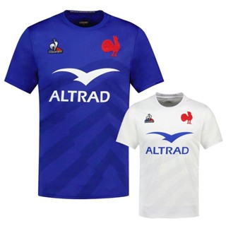 เสื้อกีฬารักบี้ France Rugby Jersey Home or Away 2023