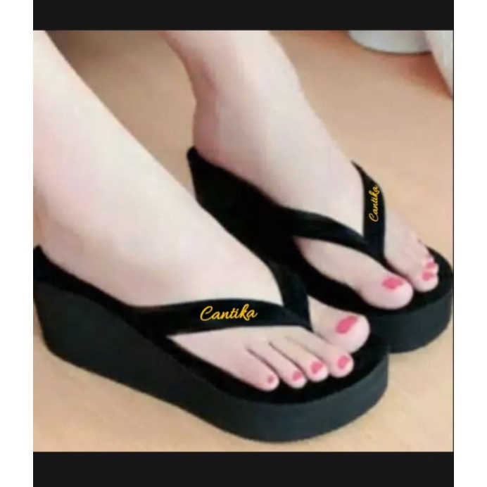 รองเท้าแตะรองเท้าส้นเตารีดใหม่ล่าสุด Dewi Collection taiwan