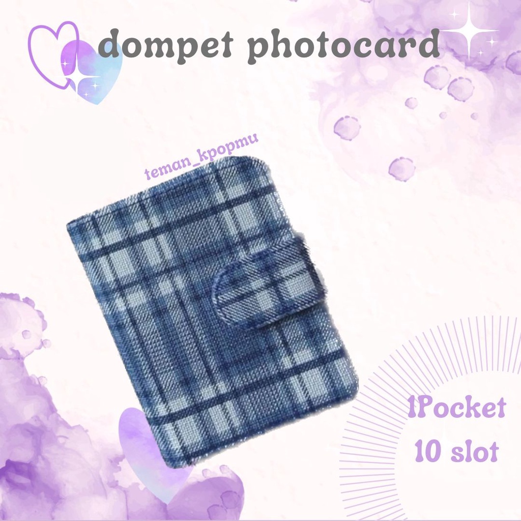 Kpop Photocard Wallet Kpop Photocard กระเป๋าสตางค์ธุรกิจกระเป๋าสตางค์ ID Card Holder กล่อง