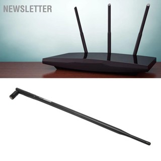 Newsletter เสาอากาศ 2.4G 5G Dual Band 10DBI High Gain ตัวเชื่อมต่อ RP SMA ความเสถียรในการรับส่งข้อมูลสูง WiFi สำหรับบ้าน