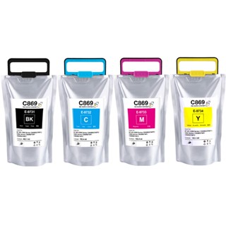 มีสต๊อกในไทย T9731 T9732 T9733 T9734 ink cartridge ink bag with pigment ink for Epson WF-C869Ra WF-C869