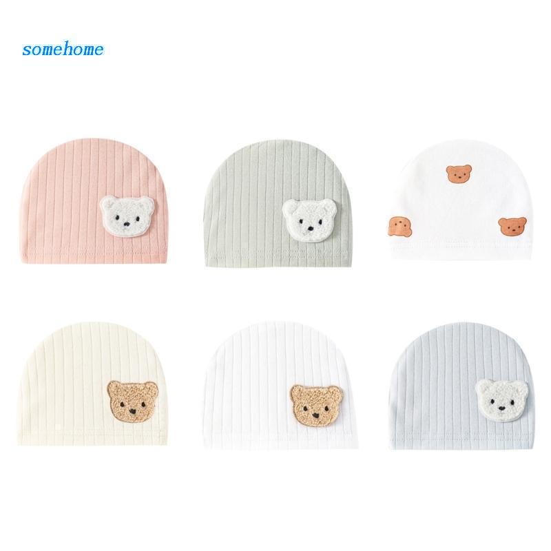 Cartoon Baby Hat Infant Boy Girls Beanies Hats 0-3M Newborns Accessories