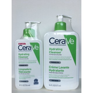 CeraVe Hydrating Cleanser 236ml &amp; 473ml(พร้อมส่ง)🎉