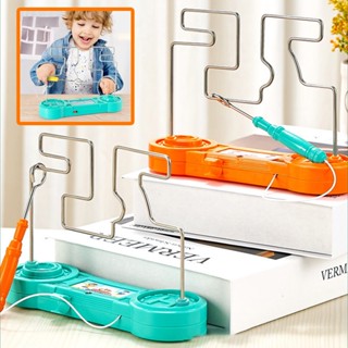 COD ของเล่นเขาวงกตไฟฟ้าช็อตไฟฟ้าของเล่นทดลองวิทยาศาสตร์สําหร…