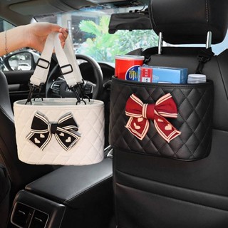 Car Seat Back Storage Bag Hanging Bag Multifunctional Storage Box Car Seat Back Shopping Bags Car Interior Decoration FI6s