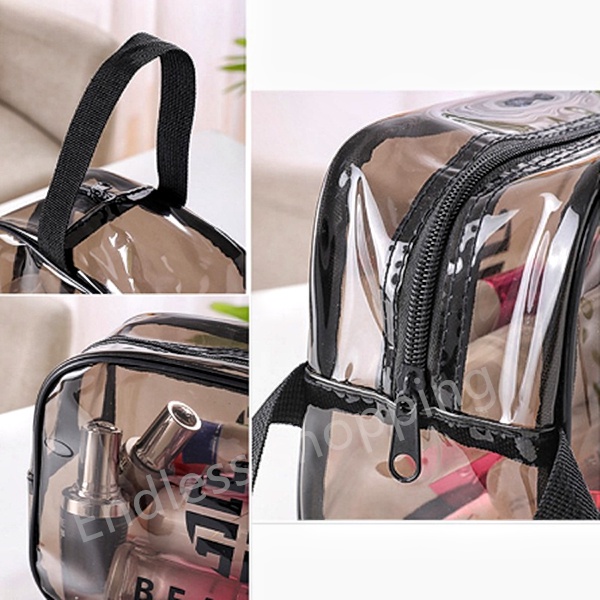 พร้อมส่งค่ะกระเป๋าเครื่องสำอางกันน้ำ ยอดฮีต บรรจุของเยอะ แบบใหญ่แบบเล็ก พกพาสะดวก กระเป๋าเครื่องสำอางกันน้ำ - รูปที่ 5