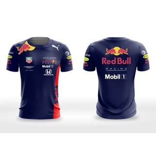 เสื้อยืดแขนสั้นลําลอง พิมพ์ลาย Red Bull MTB Jersey 2022