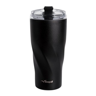 ซีกัล 0.6 ทวิสต์ล็อค แก้วน้ำสุญญากาศ ลิตรสีดำSeagull TwistLock VacuumMug 0.6L Black