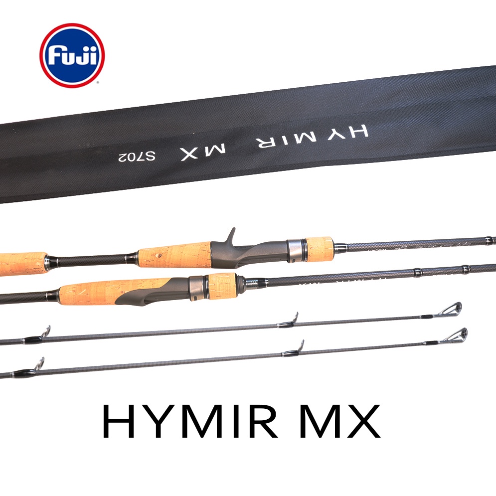 HYMIR FUJI Wooden Handle Fishing Rod 5-20g/8-16LB 2.1 เมตร Full Solid Carbon คันสปินนิ่ง ลูเร้