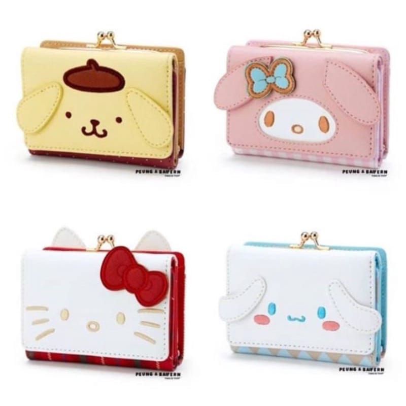 MY MELODY WALLET / SANRIO HELLO KITTY WALLET / CINNAMONROLL WALLET / Purina POMPOM WALLET