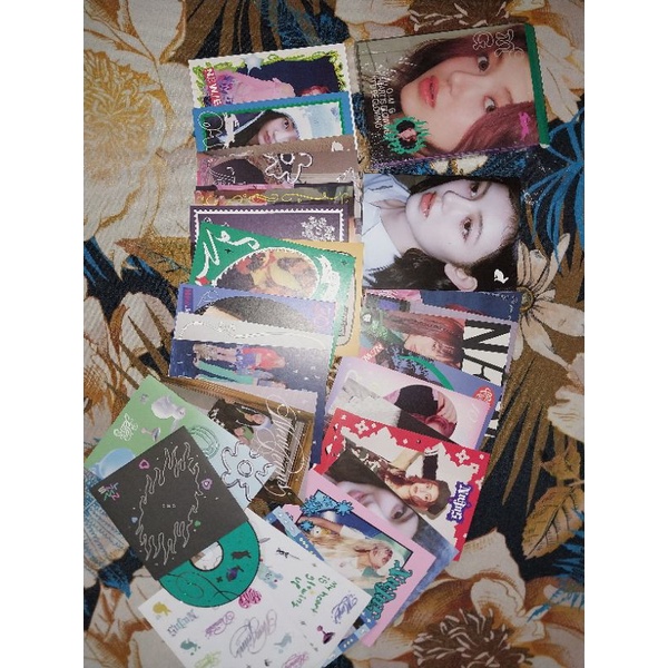 อัลบั้มการ์ดข้อความ newjeans 1st single Omg ditto