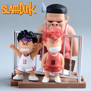 ฟิกเกอร์ SlamDunk สแลมดังก์ Basketball บาส นักบาสเก็ตบอล Kiyota คิโยตะ Sakuragi ซากุรางิ Akagi อาคากิ Figure Anime โมเดล