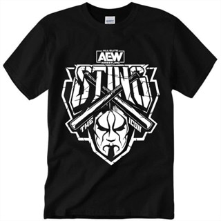 เสื้อยืดพิมพ์ลายแฟชั่นเสื้อยืด พิมพ์ลาย Aew Sting คลาสสิก ไม่ซ้ําใคร "the Icon" ซื้อ @ Live Show พร้อมส่ง - IAenek4_04