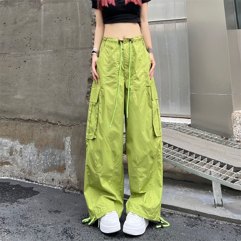 กางเกงเอวสูง กางเกงขายาวผู้หญิง 2023 ใหม่ pants【Crystal_003】