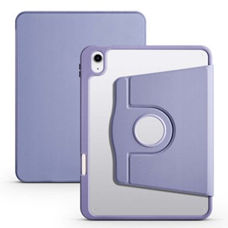 เคส แบบใส หมุนได้ 360 องศา กันกระแทก พร้อมช่องใส่ดินสอ สําหรับ iPad 10th generation 10.9 นิ้ว A2696 A2757 A2777 iPad 10 case