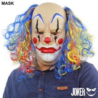 Mask หน้ากาก Joker โจ๊กเกอร์ ตัวตลก Devil Clown ปีศาจ หน้ากากตัวตลก สุดฮา Party Fancy Cosplay แฟนซี ป่วนงานปาร์ตี้