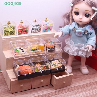 [GOGJIG5] กล่องขนมหวาน เค้ก ขนาดเล็ก สําหรับตกแต่งบ้านตุ๊กตา 2 ชิ้น UOO