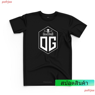 ผ้าแฟชั่น 【COD】 2022 Og Redbull Dota 2 Csgo T-shirt เสื้อยืดผู้ชาย ดพิมพ์ลาย ดผ้าเด้ง คอกลม cotton ความนิยม sale_04