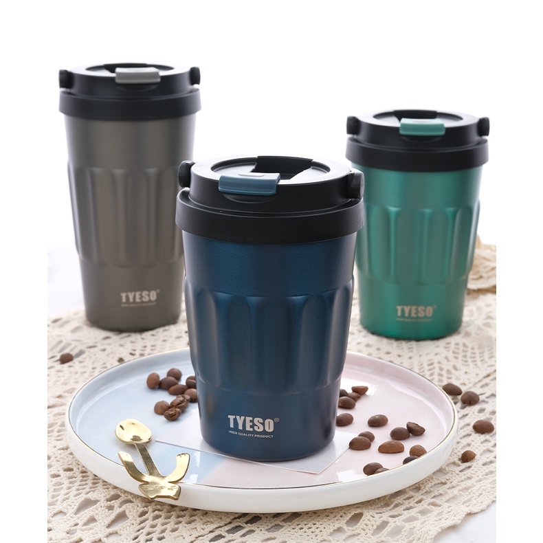 TYESO แก้วกาแฟ เก็บอุณหภูมิ ความร้อน/เย็น Coffee Mug