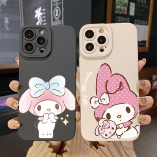 เคสโทรศัพท์มือถือ ขอบสี่เหลี่ยม ป้องกันเต็มเลนส์ ลาย My Melody น่ารัก สําหรับ Infinix Hot 20S 20i 30i 9 30 20 Play Smart 6 Plus X6823 Zero 5G 2023