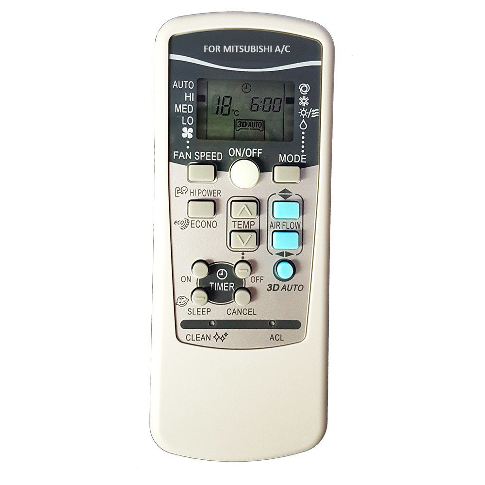 Mitsubishi Aircon รีโมทคอนโทรล Heavy Industries Mitsubishi Remote RKX502A001 RKX502A001 RKX502A001B 