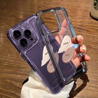 เคสโทรศัพท์ซิลิโคน TPU ใส แบบนิ่ม กันกระแทก สําหรับ IPhone 14 11 13 12 Pro XS Max XR X 8 7 6S Plus