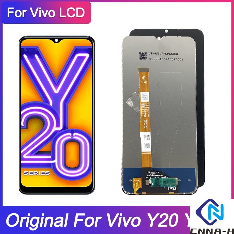 6.51 นิ้วสําหรับVivo Y20 LCD V2029 Y12S V2026 จอแสดงผลLCD Touch Screen Digitizer AssemblyสําหรับVivo