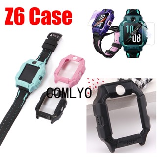 Fit For imoo Watch Phone Z6 เคสสมาร์ทวอทช์ PC ฝาครอบป้องกัน กันชน กระจกกันรอยหน้าจอ ฟิล์ม