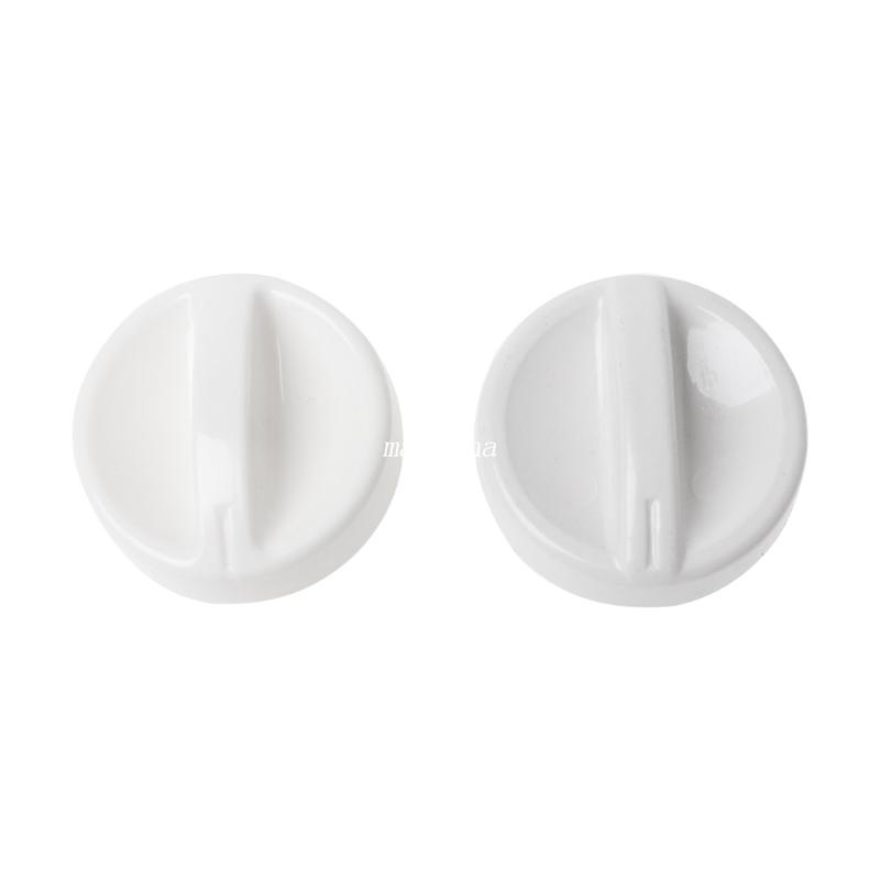 2Pcs Universal Microwave Oven Plastic Spool Rotation Knob Timer Control Switch
