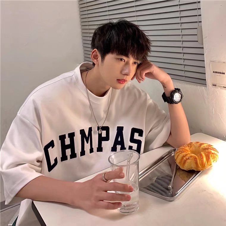 【M-8XL】เสื้อยืดแขนสั้น พิมพ์ลายตัวอักษร ทรงหลวม ขนาดใหญ่ สไตล์ญี่ปุ่น แนวสตรีท แฟชั่นสําหรับผู้ชาย และคู่รัก ราคา ถูกที่สุด ดีลบีเคเค แกลเลอรีภาพที่ 3