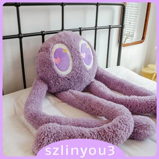 [Szlinyou3] ตุ๊กตาปลาหมึก ขายาว แบบนิ่ม ของเล่น สําหรับตกแต่งบ้าน ห้องนอน