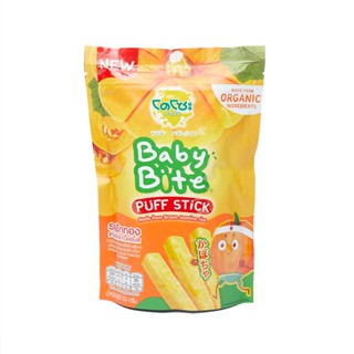 โดโซะ เบบี้ไบท์พัฟสติ๊ก รสฟักทอง 50 ก.DOZO BABY BITE PUFF STICK PUMPKIN 50G.