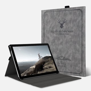 เคสหนังนิ่ม สไตล์เรโทร สําหรับ Microsoft Surface Go1 2 3 Surface Pro 4 5 6 7 8 Pro 9