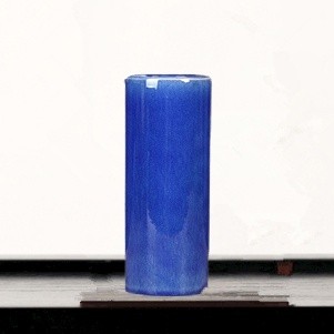 Jingdezhen กระถางดอกไม้เซรามิค เคลือบเงา ขนาดเล็ก หลากสี สําหรับใส่ปากกา บอนไซ