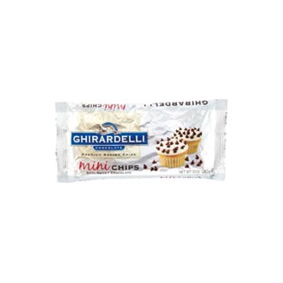 กิลาเดลลี่ ช็อก มินิชิพ เซมิสวีท283กGHIRARDELLI MIN CHIPSSEMISWEET283G