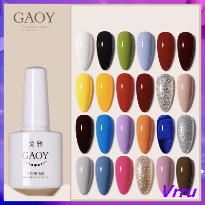 Gaoy ยาทาเล็บเจล รุ่น เบสิค 72 สี (รหัส E001-036)