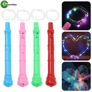 โคมไฟ 10 ดวง [สุ่มสี] / Bobo Ball Decoration Luminous Lamp String / Battery Powered Fairy Lamp with 3 Lighting Modes / Kids Luminous Toys