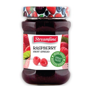 สตรีมไลน์แยม RASPBERRY ราสเบอรี่ 340ก.STREAMLINEJAM 340G.