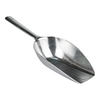 เอ็น.ที. ขนาดกลาง อะลูมิเนียม ที่ตักแป้ง 23ซม.Aluminium JumboSpoon 23Cm 1X2