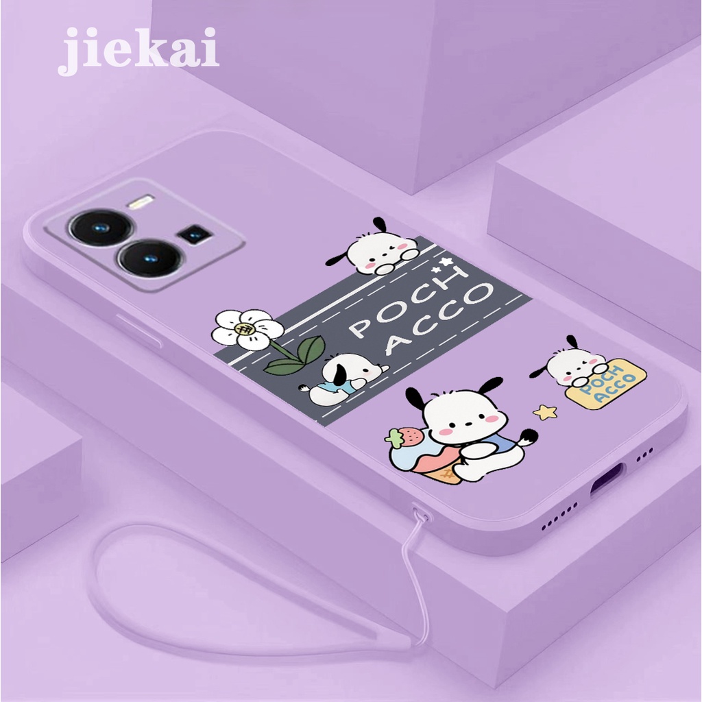 เคส VIVO Y35 เคสโทรศัพท์ ซิลิโคน กันกระแทก ดีไซน์ใหม่ ส่วนบุคคล ลูกสุนัขน่ารัก