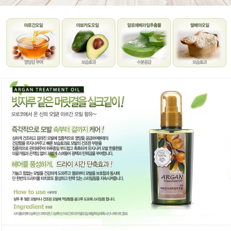 Kwailnara Confume Argan Treatment Oil 120ml - รูปที่ 2
