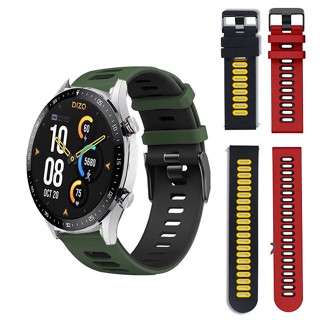 Realme Techlife Dizo Watch R Talk Go สายนาฬิกาข้อมือซิลิโคน แบบนิ่ม สวมใส่ได้ อุปกรณ์เสริม แบบเปลี่ยน สําหรับเล่นกีฬา