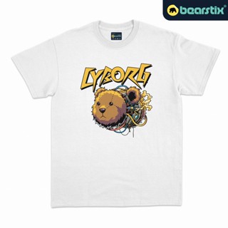 Cyborg Tshirt-Bear Shirt-Streetware T-Shirt-CyberPunk-Street Wear S-3XL_12