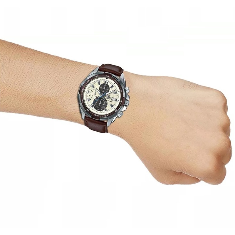 (ของแท้ 100%) นาฬิกา คาสิโอ นาฬิกาคาสิโอ EDIFICE รุ่น EFR-539L-7B  นาฬิกาผู้ชาย กันน้ำ รับประกัน 1 ปี